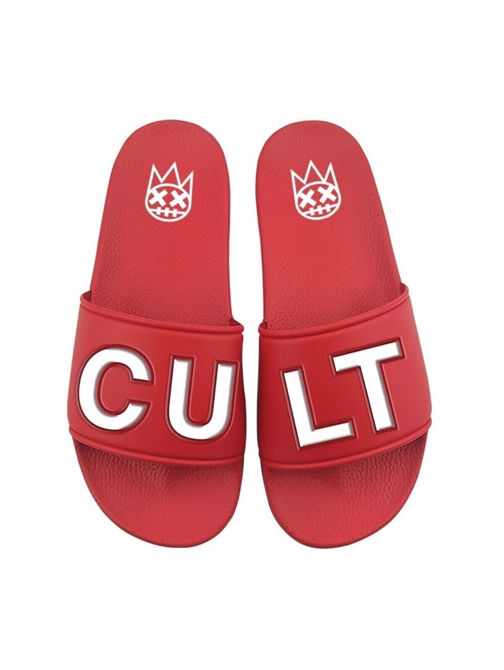 Cult Of Individuality Mens Red Slides Size 9